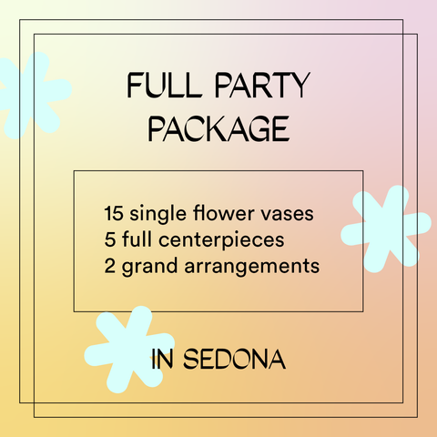 Full Party Package (Sedona)