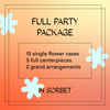 Full Party Package (Sorbet)